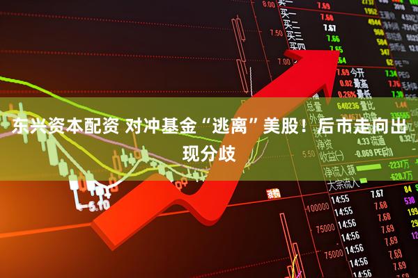东兴资本配资 对冲基金“逃离”美股！后市走向出现分歧
