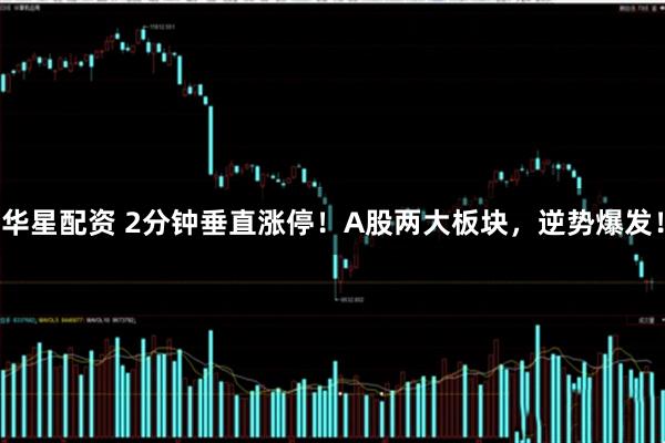华星配资 2分钟垂直涨停！A股两大板块，逆势爆发！