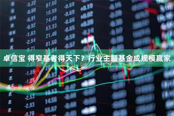卓信宝 得窄基者得天下?行业主题基金成规模赢家
