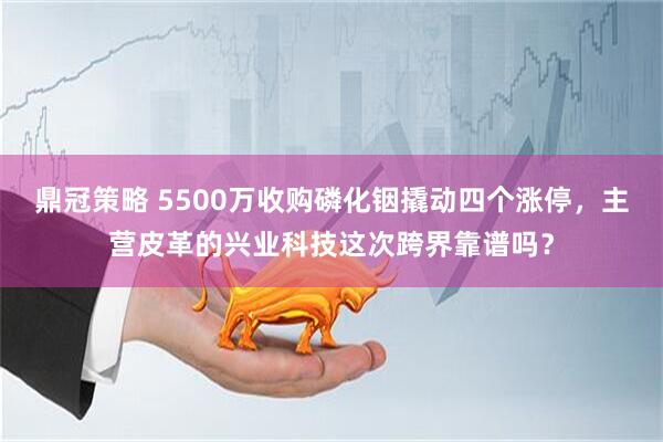 鼎冠策略 5500万收购磷化铟撬动四个涨停，主营皮革的兴业科技这次跨界靠谱吗？